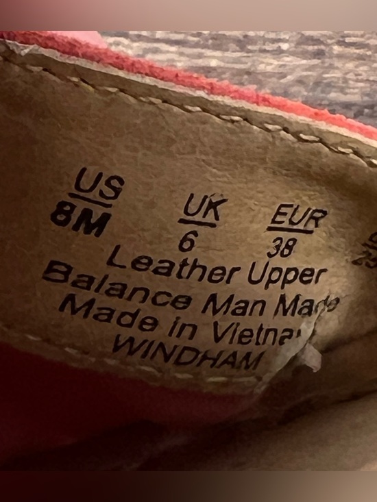 Naturalizer Sandals Leather T Strap Adjustable Hook & Loop Cutout Windham 8 - Picture 11 of 14